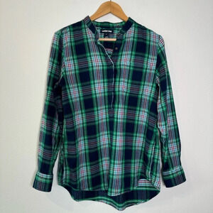 Land’s End 1/2 Button Up Flannel